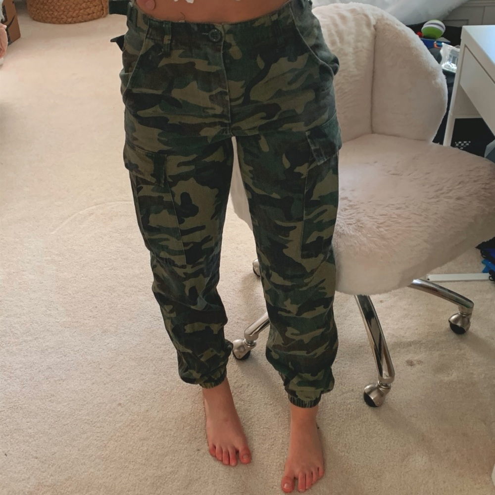 Camo Cargo Joggers